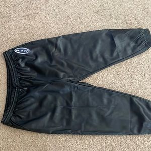 Woman’s Faux Leather Pants